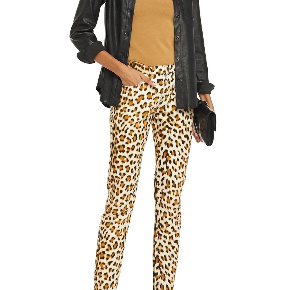 RESERVED DM FOR INTEREST 🐆🐆🐆Roberto Cavalli Animal Print Skinny Jeans Leopard